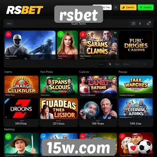 rsbet oferece diversidade de jogos e apostas