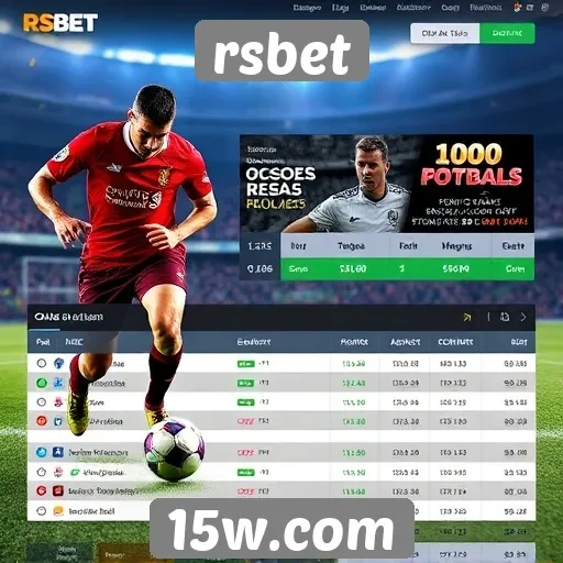 Apostas esportivas em destaque no site rsbet